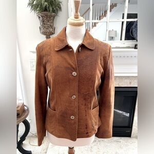 Remy Leather Naturally Distressed Western Vintage Jacket
